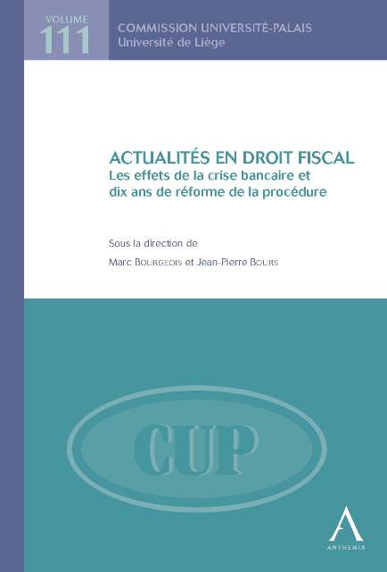 Actualités en droit fiscal