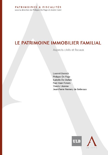 Le patrimoine immobilier familial