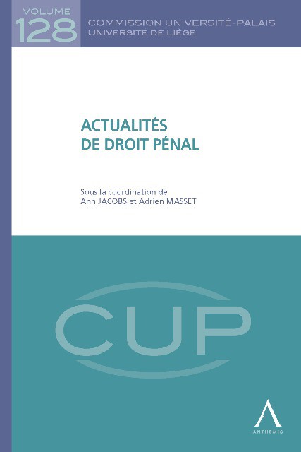 Actualités de droit pénal