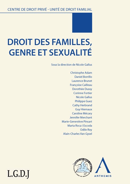 Droit des familles, genre et sexualité