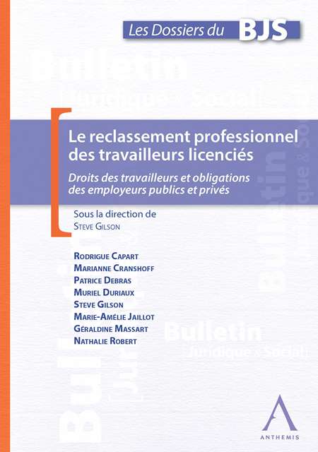 Le reclassement professionnel des travailleurs licenciés