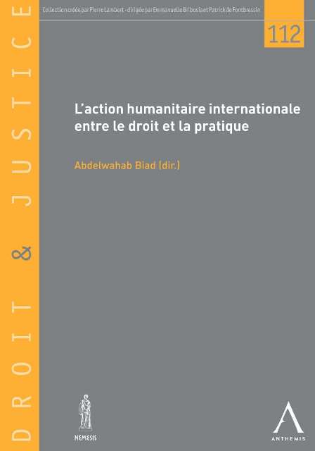 L'action humanitaire internationale entre le droit et la pratique