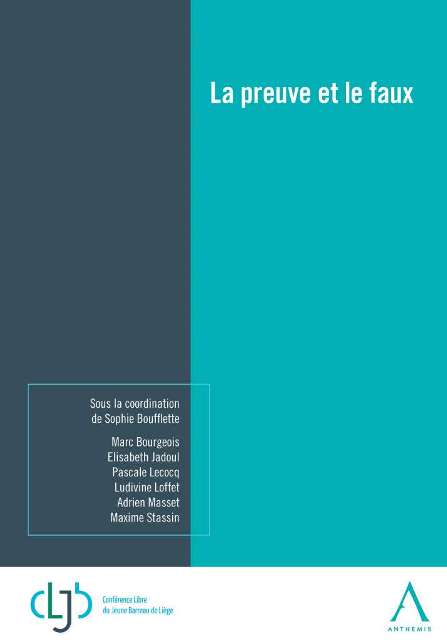 La preuve et le faux