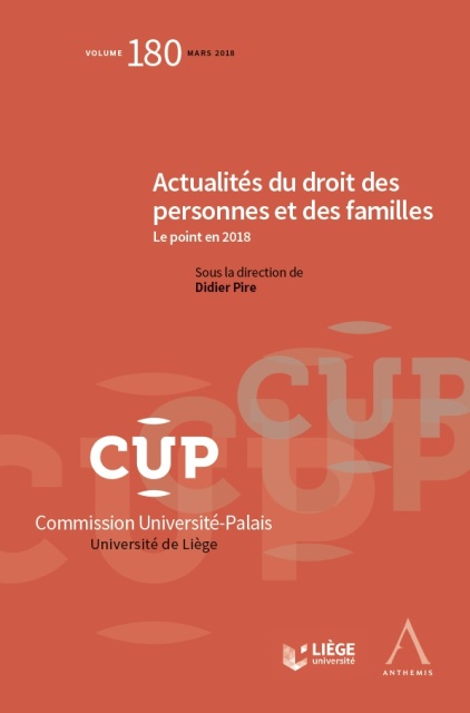 Actualités du droit des personnes et des familles