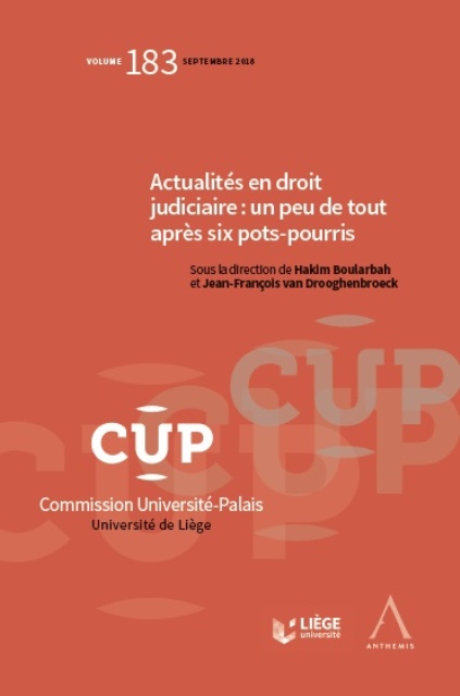 Actualités en droit judiciaire : un peu de tout après six pots-pourris
