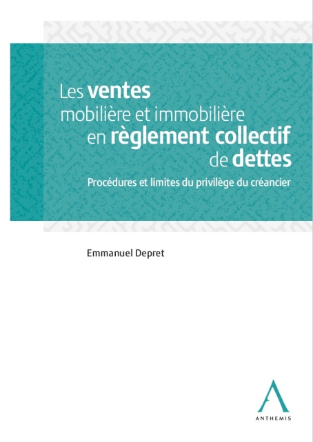 Les ventes mobilière et immobilière en règlement collectif de dettes