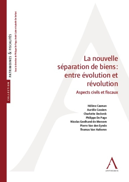 La nouvelle séparation de biens : entre évolution et révolution