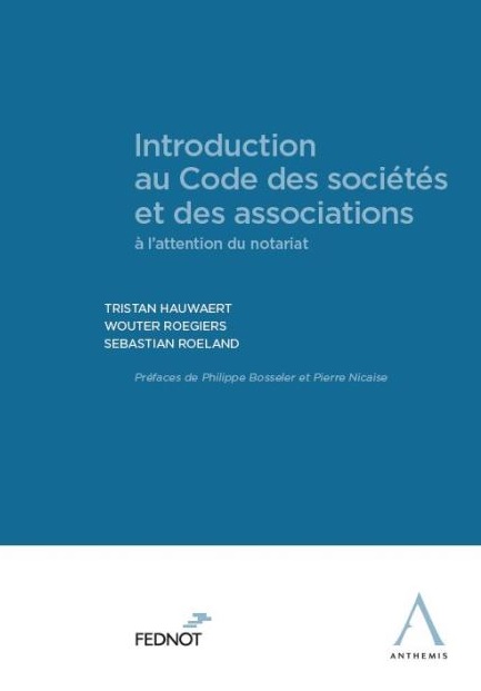 Introduction au Code des sociétés et des associations