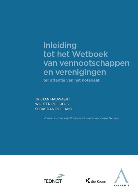 Inleiding tot het Wetboek van vennootschappen en verenigingen