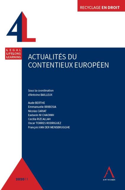 Actualités du contentieux européen