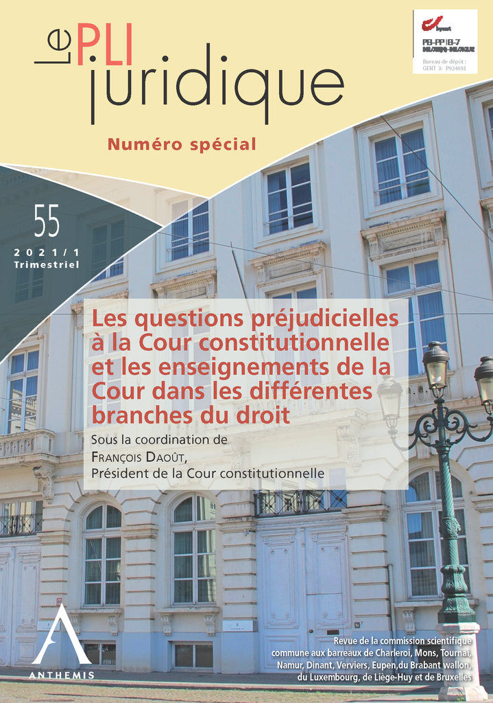Le Pli juridique n° 55 - mars 2021