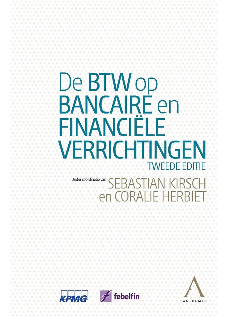 De btw op bancaire en financiële verrichtingen - 2021