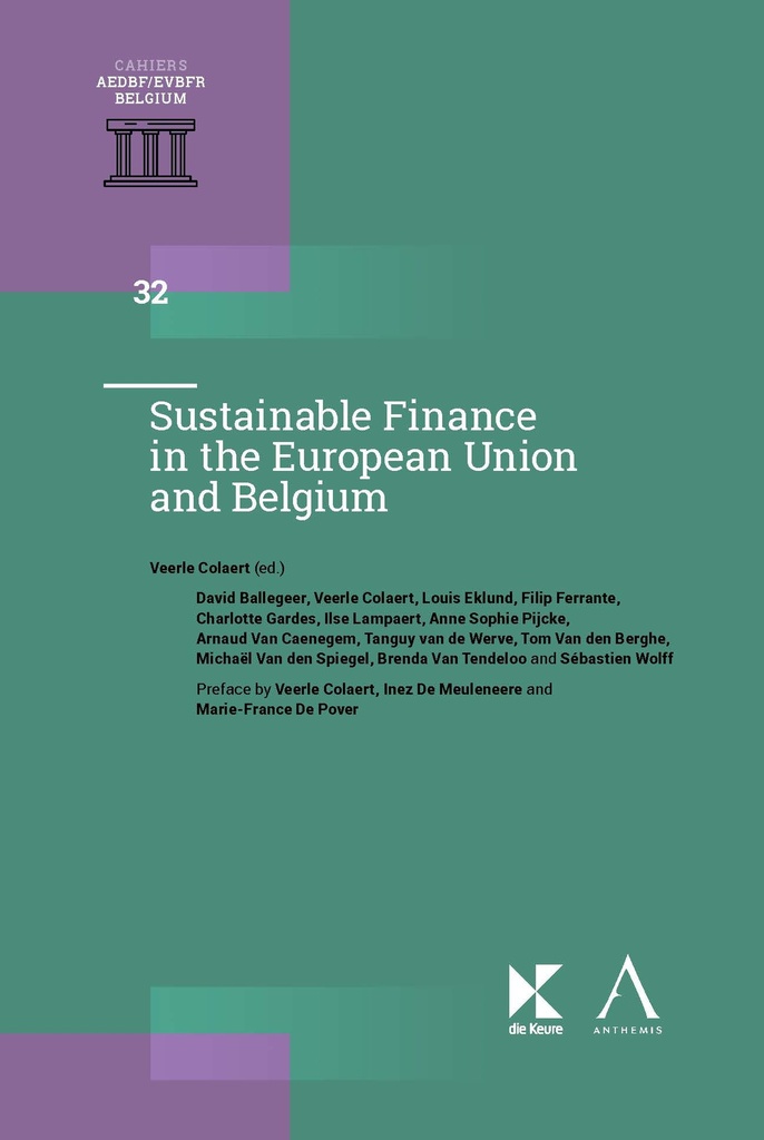 Sustainable Finance in the European Union and Belgium