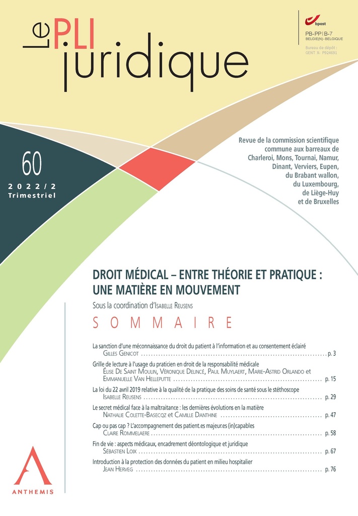 Le Pli juridique n° 60 - Juin 2022