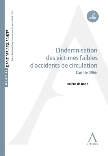 L'indemnisation des victimes faibles d'accidents de circulation