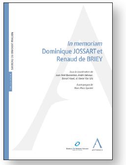 In memoriam Dominique Jossart et Renaud de Briey