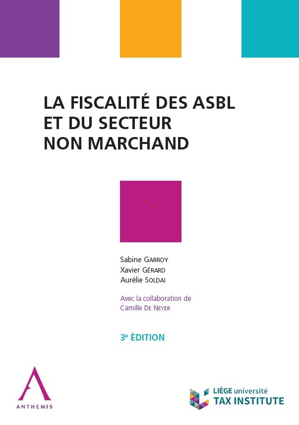 La fiscalité des ASBL et du secteur non marchand - 3e édition