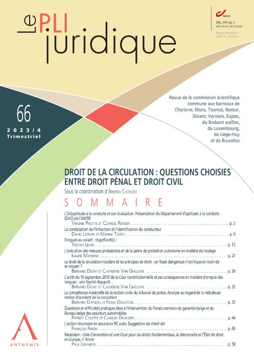 Le Pli juridique 66 - Décembre 2023