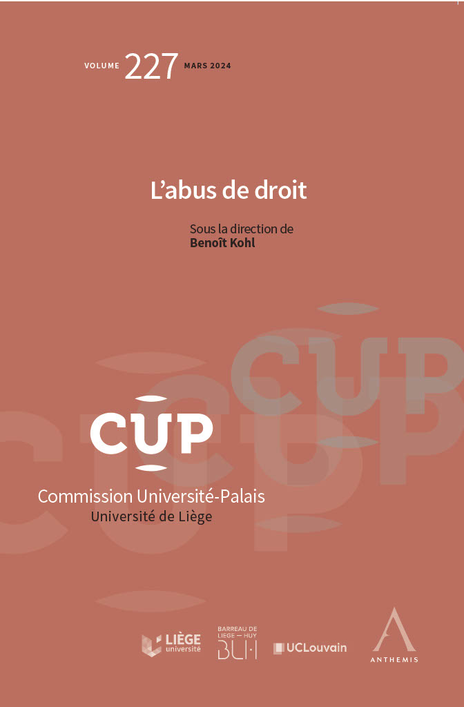 L'abus de droit