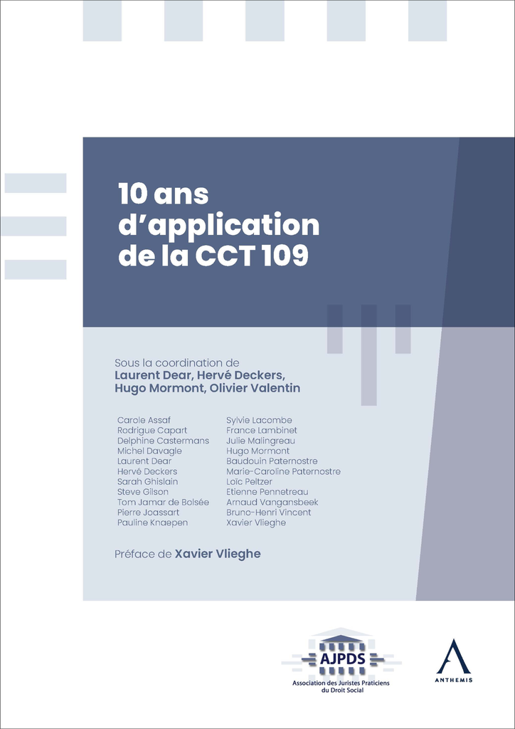 10 ans d'application de la CCT 109 - La motivation du licenciement