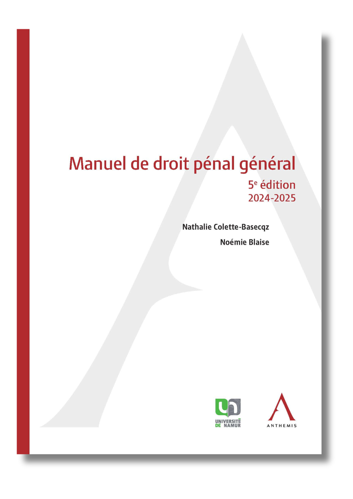 Manuel de droit pénal général