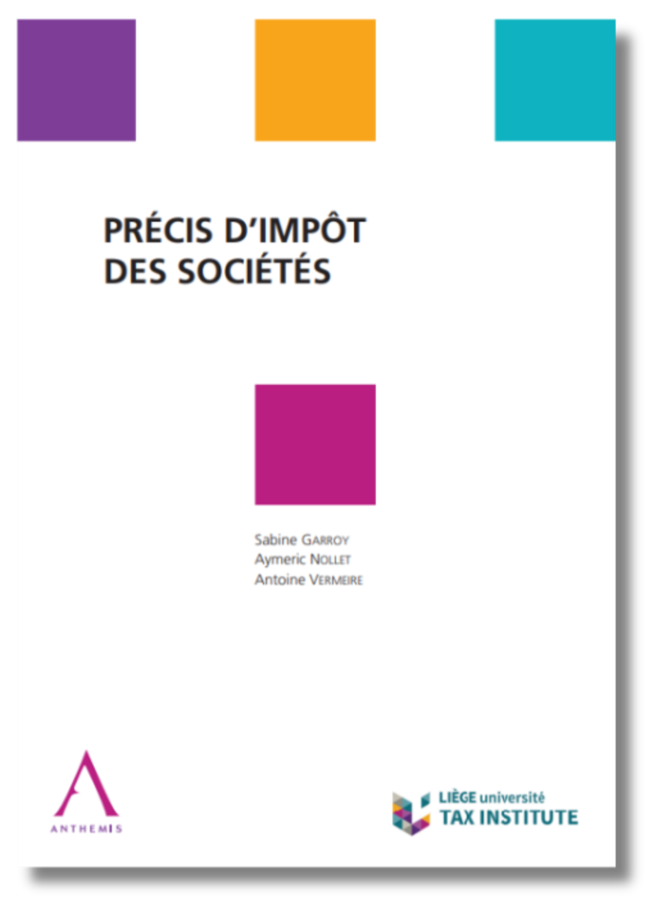 Précis d'impôt des sociétés