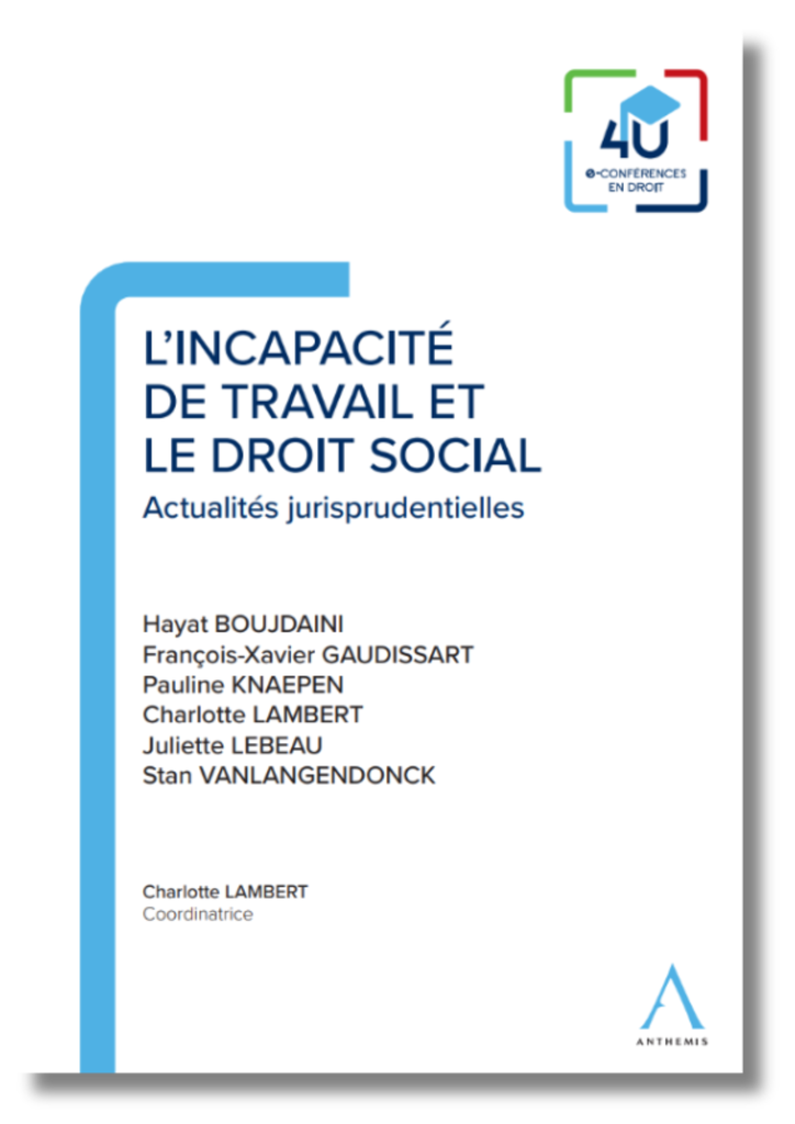 L'incapacité de travail et le droit social