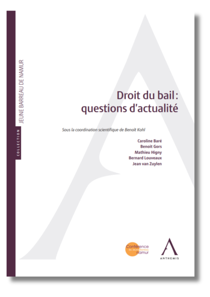 Droit du bail : questions d'actualité