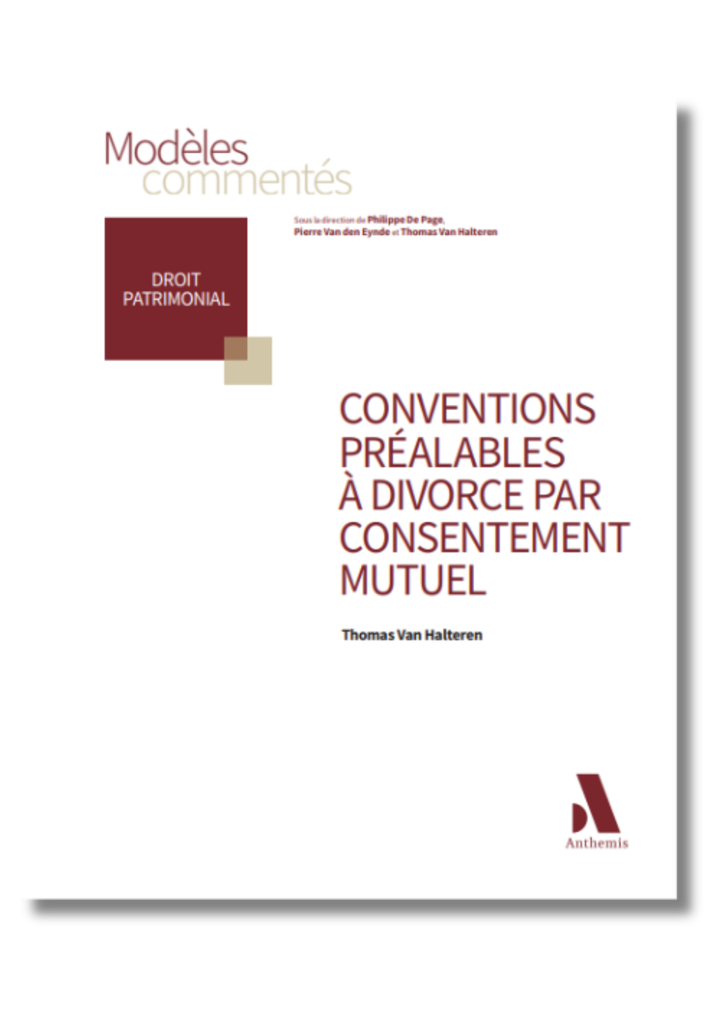 Conventions préalables à divorce par consentement mutuel