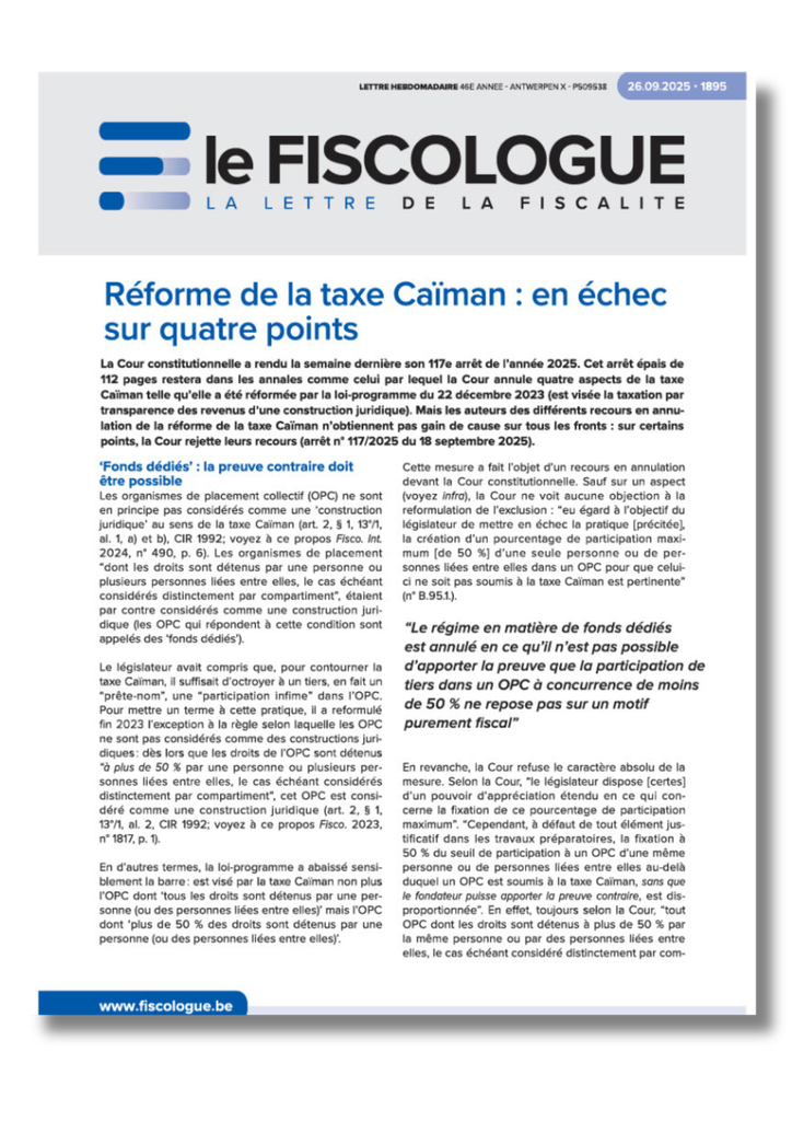Le fiscologue - Abonnement