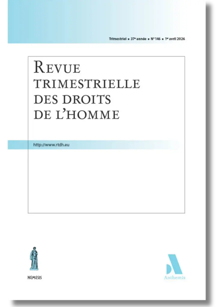 Revue trimestrielle des droits de l'homme 2026/02 - n° 146