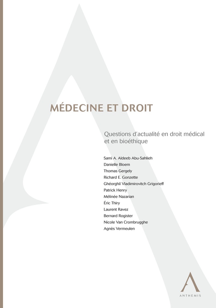 Médecine et droit