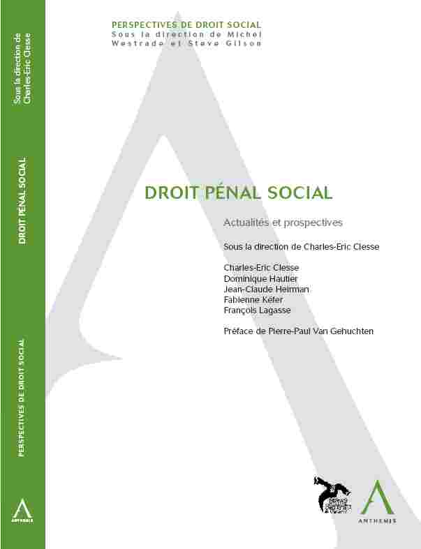 Droit pénal social