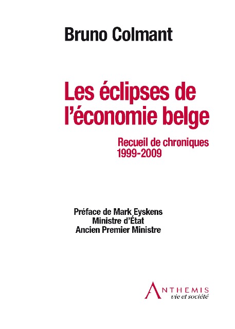 Les éclipses de l’économie belge