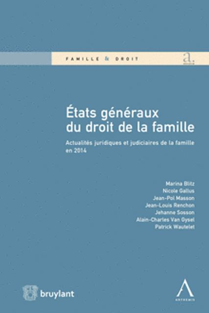 Etats généraux du droit de la famille