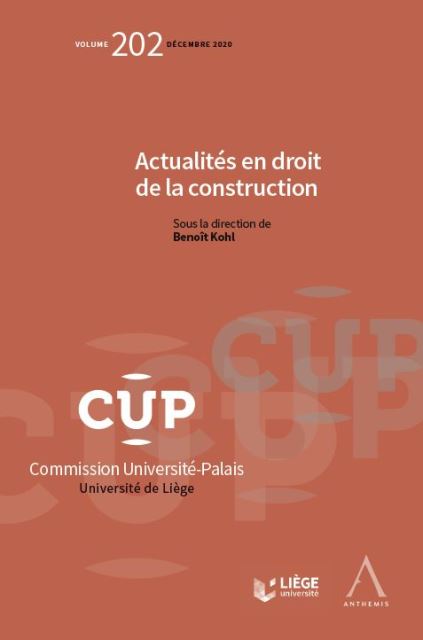 Actualités en droit de la construction
