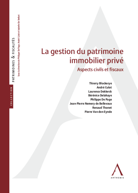 La gestion du patrimoine immobilier privé