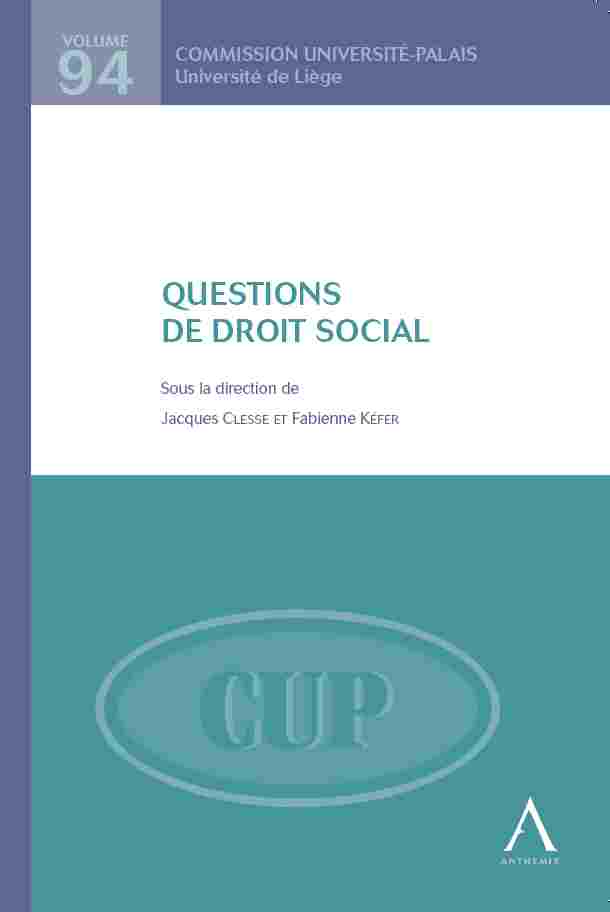 Questions de droit social
