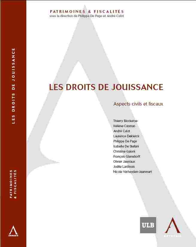 Les droits de jouissance