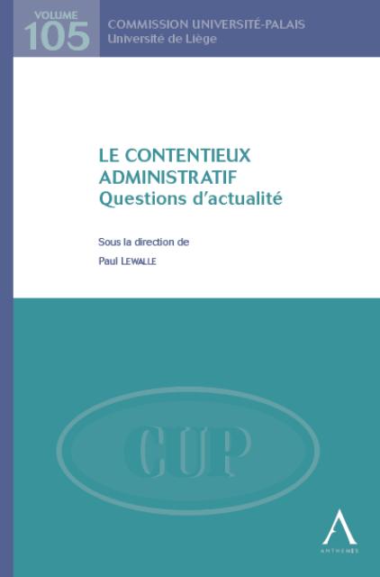 Le contentieux administratif