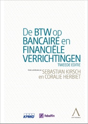 [BTWFI2] De btw op bancaire en financiële verrichtingen