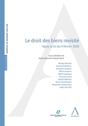 [DROIBIEN21] Le droit des biens revisité