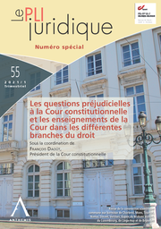 [PLIJUR55] Pli juridique n° 55 - mars 2021