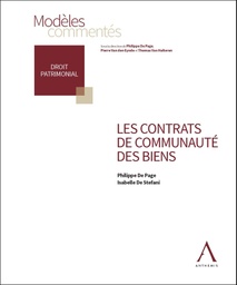 [MCPCOMMU] Les contrats de communauté des biens