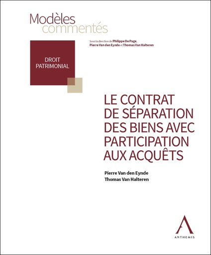 [MCPACQUETS] Le contrat de séparation des biens avec clause de participation aux acquêts