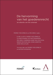 [HERNOT] De hervorming van het goederenrecht ter attentie van het notariaat