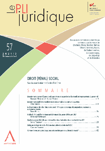 [PLIJUR57] Le Pli juridique n° 57 - Octobre 2021