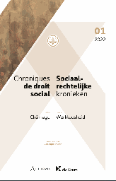 Chroniques de droit social/Sociaalrechtelijke Kronieken - Abonnement