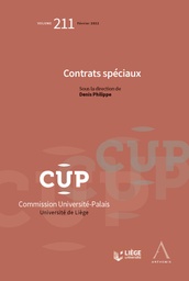 [CUP211] Contrats spéciaux