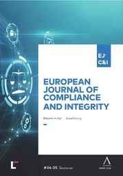 [EJC&amp;I] European Journal of Compliance &amp; Integrity - EJC&amp;I - Abonnement